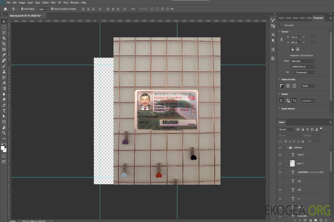 Costa Rica DL photolook AVANT template Costa Rica DL photolook AVANT template